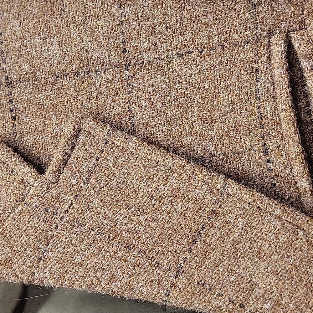 Timothy Everest Harris Tweed Brown Windowpane Blazer - Picture 4 of 11
